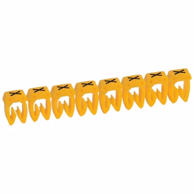 038133 Legrand – Boite De 300 Repères Cab 3 Pour Fils 0,15mm² à 0,5mm² – Marquage Lettre X