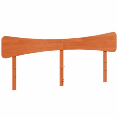 Tête de lit cire marron 200 cm bois massif de pin vidaXL