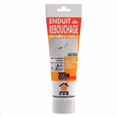 Enduit de Rebouchage Pâte 330g – Réparation Rapide de Fissures et Trous – Application Facile et Précise – Finition Lisse et Prête