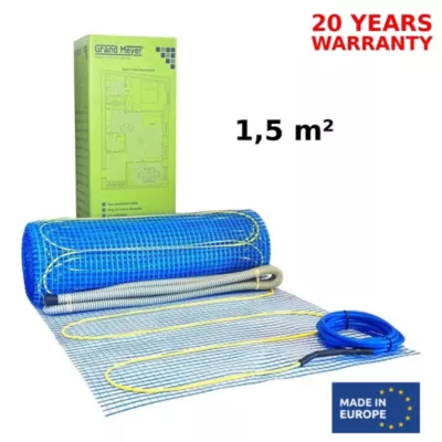 Tapis chauffant 1,5 m² EcoNG170-015, 170 W/m², 255 W