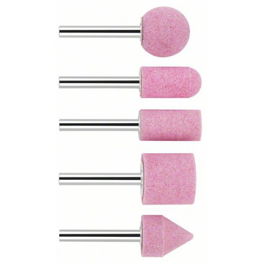 5 MEULES SUR TIGE 6MM Grains 60 1609200286