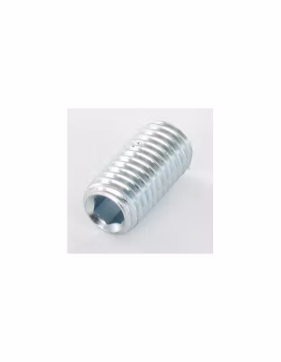 Vis métaux Sans tête six pans creux (sthc) Clé de 5 HC5 M10X8 Bout plat Acier zingué – 1 pièce