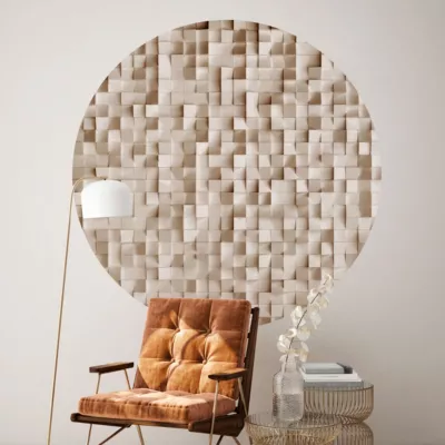 Papier peint intissé pré-encollé fresques géantes – FRESQUE MOSAÏQUE – 60x60cm