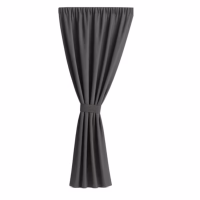 Rideaux D&rsquo;extérieur 155x220cm Anthracite, Rideau pour Pergola, Rideau Exterieur pour Terrasse, Rideau pour Balcon