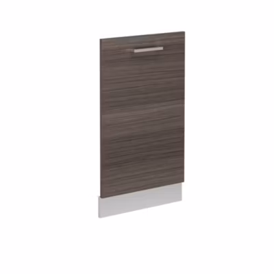 Vicco Panneau de lave-vaisselle Gris noble 45cm sans PT