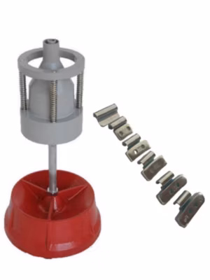 Equilibreuse de Roue Manuelle Portable + 150 Plombs Masses à Frapper Alu / Aluminium 5-30g