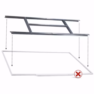 Kit plancher pour abri de jardin Trigano de 10,91 m²