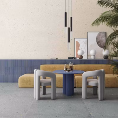 Carrelage Effet Terrazzo CROCCANTE 80×80 Arandano – Les Carreaux de Jean