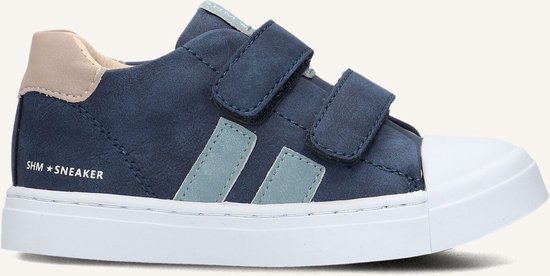 Baskets pour femmes Shoesme Sh24s005 – Baskets en cuir – Garçons – Blauw – Taille 29