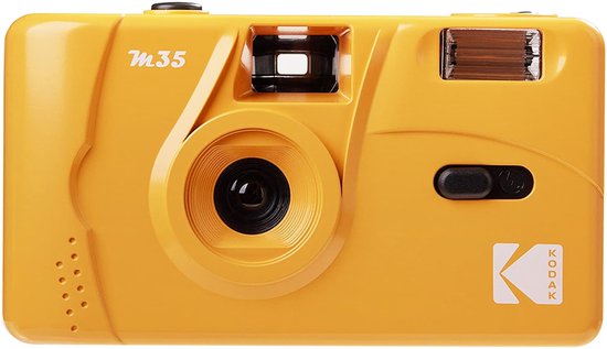 KODAK M35 – Appareil Photo Rechargeable 35mm, Objectif Grand Angle Fixe, Viseur optique , Flash Intégré, Pile AAA