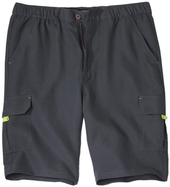 ATLAS POUR HOMME – Bermuda Cargo Microfibre – Homme – Disponible en grandes tailles – XL
