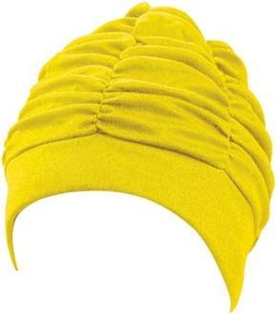Beco Bonnet De Bain Femme Tissu Large Fit Jaune