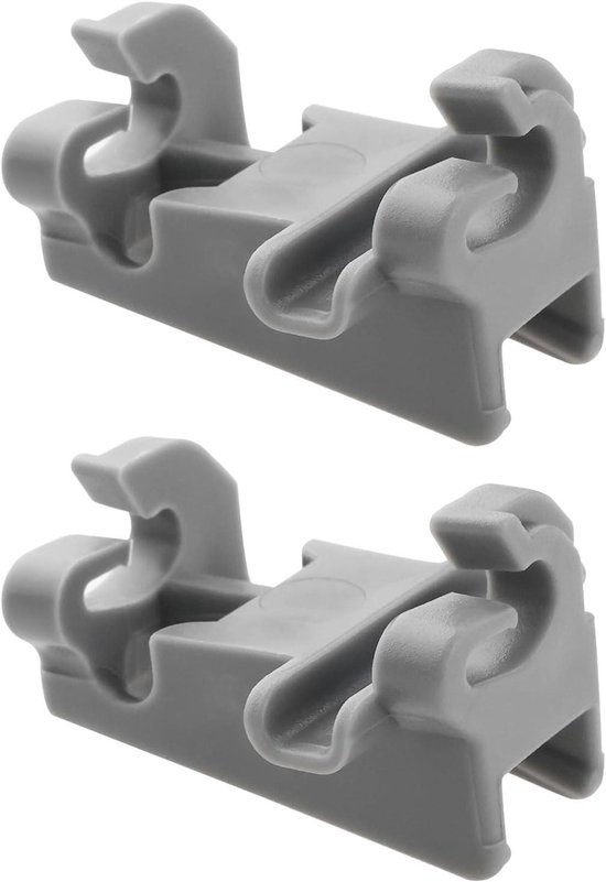 Allecto Plus – Pièce de serrage de roulement de rechange – Compatible avec Siemens, Bosch, LG – Panier de lave-vaisselle – Lot de 2