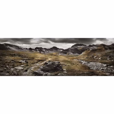 Tableau sur toile vallon de la sach 30×97 cm Fabriqué en France