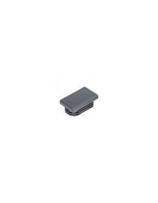 Bouchon rectangle pour tube 50X30 épaisseur tole du tube 1 à 3 nylon noir – 1 pièce