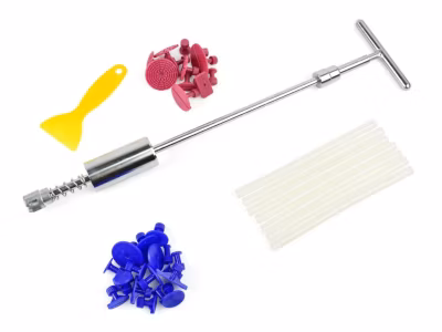 Marteau À Inertie Pour Débosselage PDR Et Kit Accessoires 28 Têtes Champignon