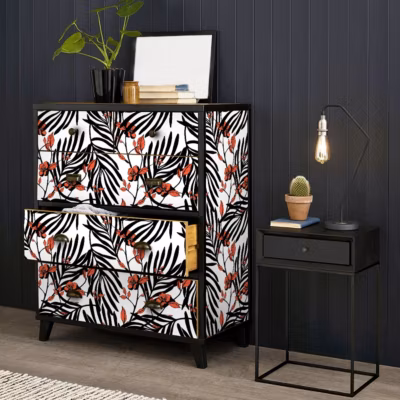 Sticker meuble tropical kobea 40 x 60 cm