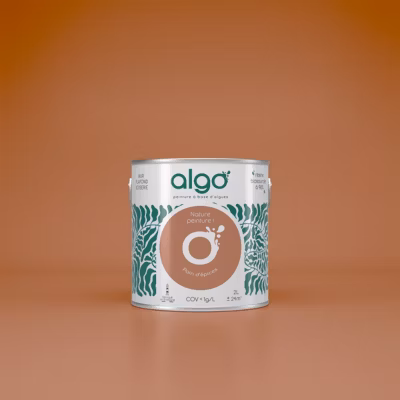 Peinture Algo – Marron Pain d&rsquo;épices – 0.5L – Velours