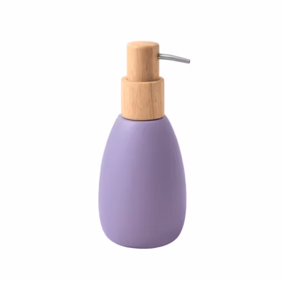 Distributeur de savon en polyrésine SVEN lavande Spirella