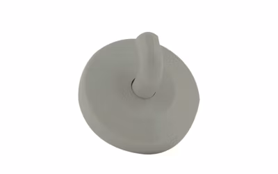 Patère simple en nylon RAL 7038  – Portes int. & ext.