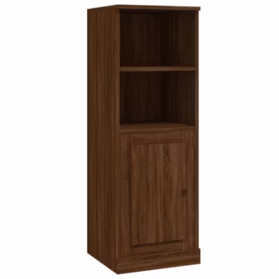 vidaXL Buffet haut chêne marron 36×35,5×103,5 cm bois d&rsquo;ingénierie 816327