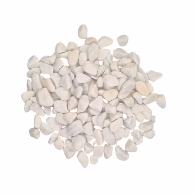 PACK +/- 1T (2 X 500Kg) Galets Blanc Pur 30/60 mm – Livraison STANDARD