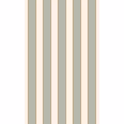Papier peint panoramique, rayure vert vintage soulignées doré, tendance rayure, 250 cm X 150 cm