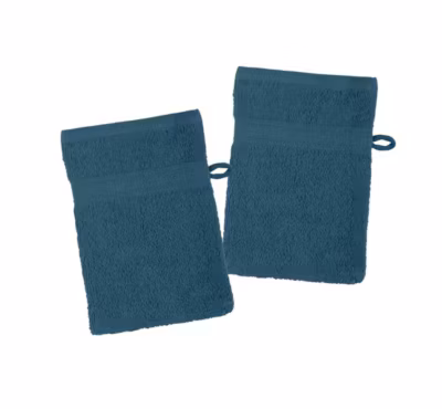 Lot de 2 gants de toilette Laguna