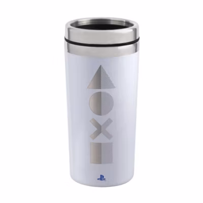 Playstation – Mug de voyage motif/style boutons de manette White (Taille unique)