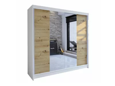 Armoire Closico Cavaris II, Nombre d&rsquo;étagères: 5, 215x180x58cm
