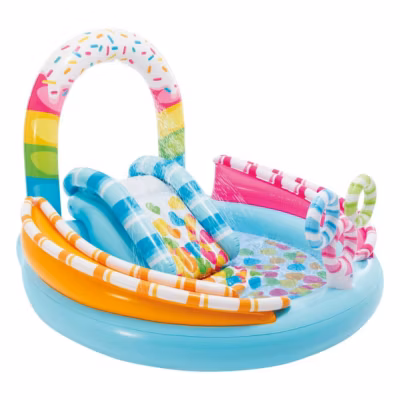 Aire de jeux gonflable candy zone – Intex