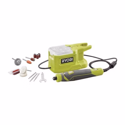 RYOBI ONE+ Mini-outil multifonction 18V avec 15 accessoires – RRT18-0