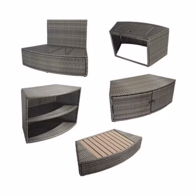 Mobilier pour Spa Netspa Octopus – 5 modules
