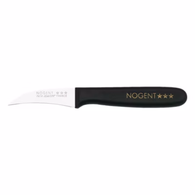 Couteau d&rsquo;office bec d&rsquo;oiseau 6 cm Classic noir
