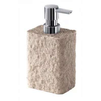 Distributeur De Savon Rectangulaire De 360 Ml Avec Pompe En Plastique