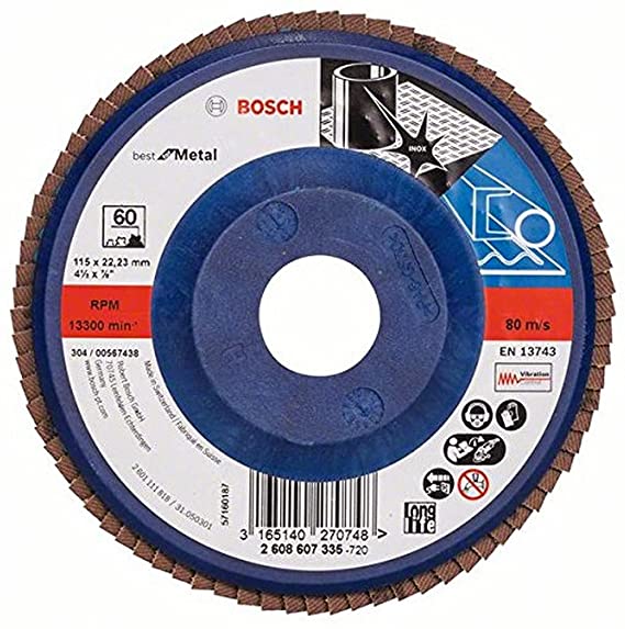 1 PLATEAU LAMELL METAL 115 G60 PLAST BFM 2608607335