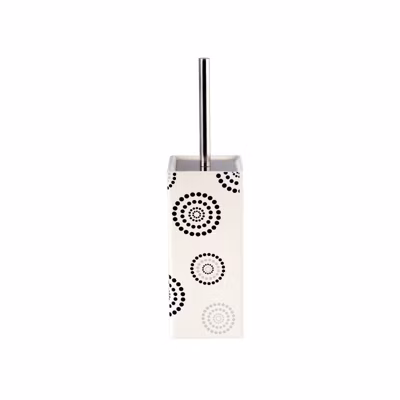 Brosse wc avec support Céramique DOTS à  Motifs MSV
