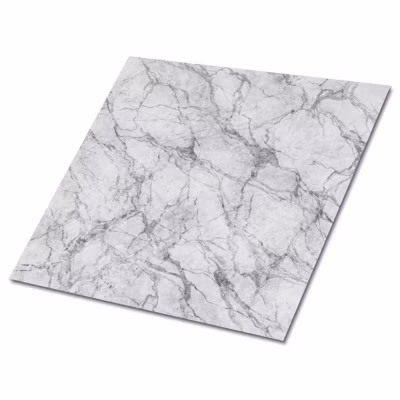 Carreaux vinyle Tulup 30×30 cm Marbre gris 9 pcs