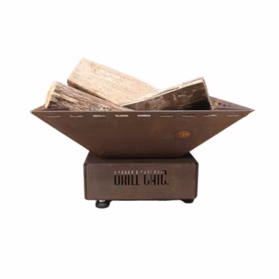 Bol A Feu Mini Cevenol De Table Corten Carre 42 Simple Cuve