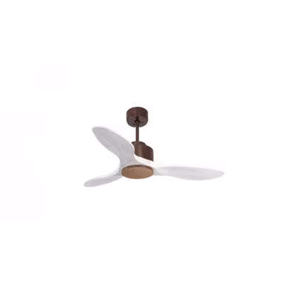 Modulo de KlassFan – Super destratificateur et ventilateur DC 106 cm Marron  pales bois blanc  sans Lumière  15 à 20 m²