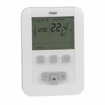 Thermostat à piles – HAGER : EK520