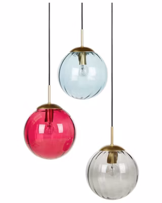 Lampe suspension KANGAROO Métal Multicolore