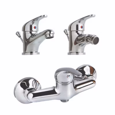 Ensemble De Robinet De Lavabo, Robinet De Bidet, Et Groupe De Douche Extérieur – Enter