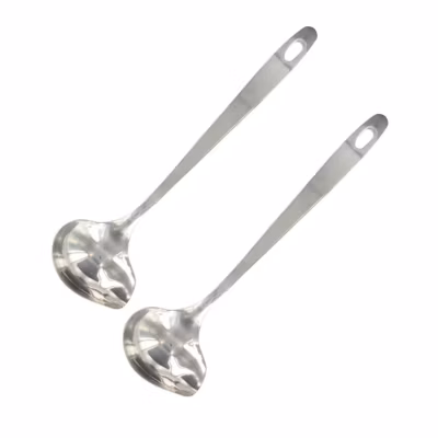 Set de 2 ustensiles de cuisine cuillère inox Fackelmann Oxford