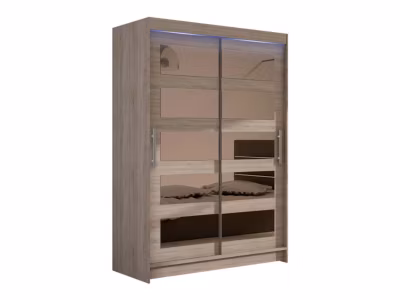 Armoire Closico Pacron IV, Nombre d&rsquo;étagères: 5, 200x120x58cm