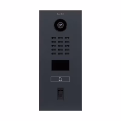 Portier Vidéo Ip Avec Lecteur De Badge Rfid – D2101fv Fingerprint Ral 7016