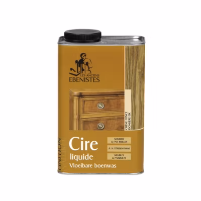 CIRE LIQUIDE 1L CHENE FONCE  – Les anciens ébénistes