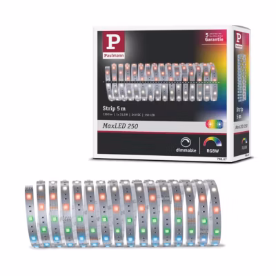 MaxLED 250 Strip LED Extension 5m RGBW+ 31,5W 270lm/m RGBW+