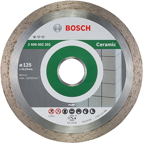 DISQUE DIAMANT CERAMIC 125X22,23 2608602202