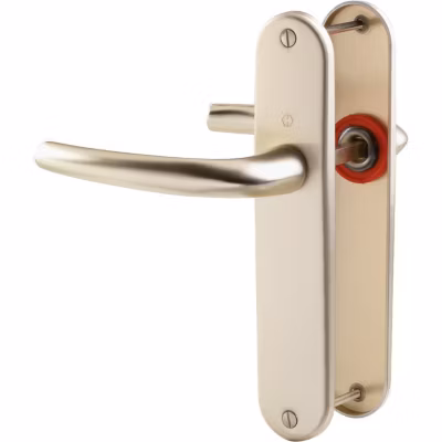 Poignée de porte intérieure – San diego – Hoppe Et Cie – Beige ivoire – Bec de cane – 165 mm